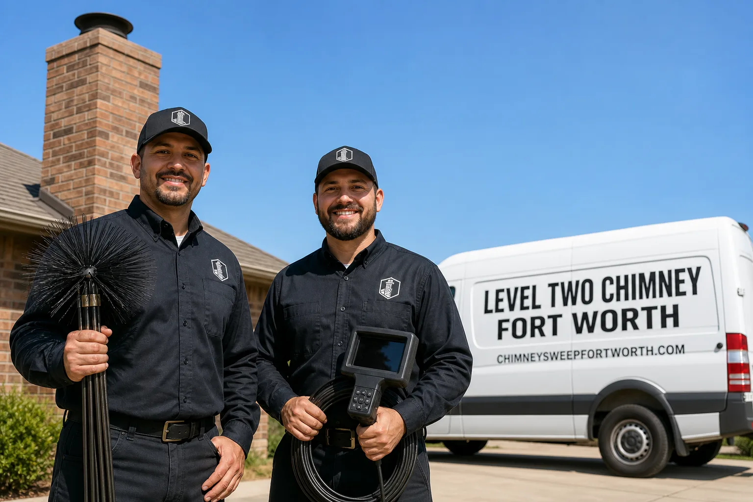 Level Two Chimney Fort Worth chimney cleaning team